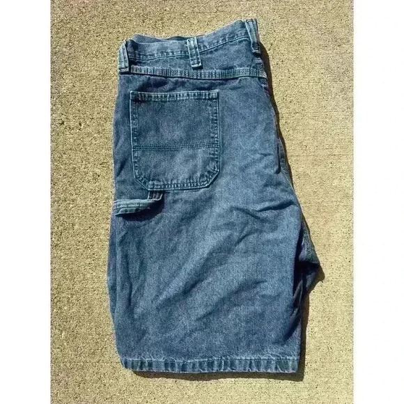 WRANGLER l Vintage blue jean dad JORTS l SIZE 40 - Picture 3 of 5